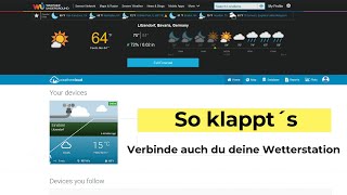 Wetterstation - Weathercloud und Wunderground - So gelingt dir die Verbindung screenshot 5