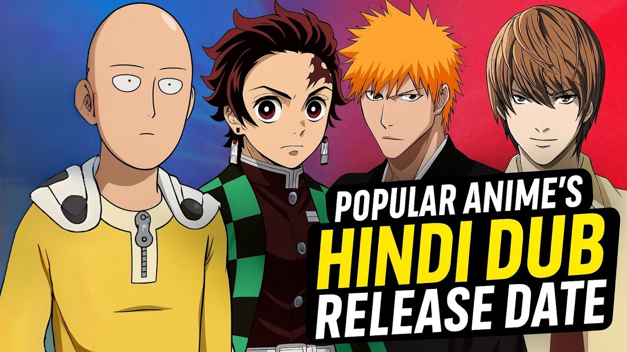 Top 25 Most Popular Hindi Dub Anime (2025 Update) | Anime Pyo