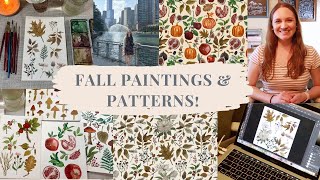 Famous Fall Paintings & Patterns! 🍂 🎨🖌 Profile
