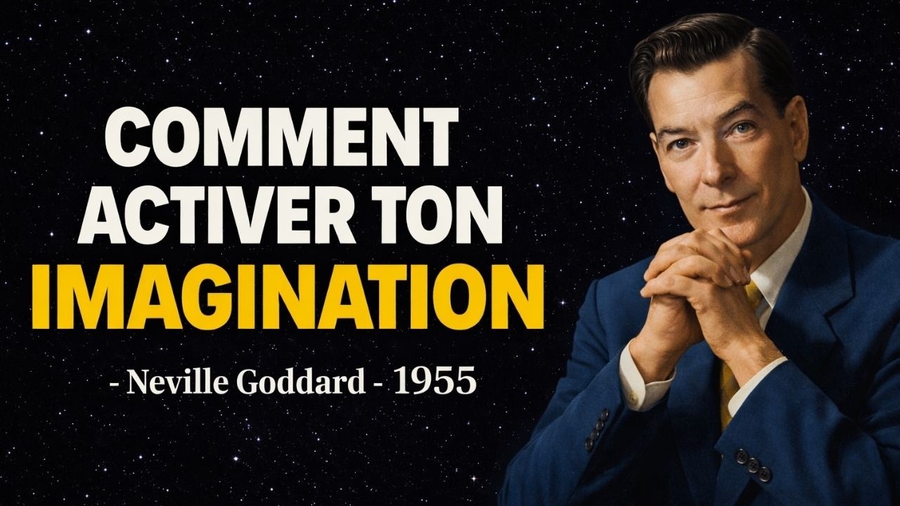 NEVILLE GODDARD | COMMENT ACTIVER TON IMAGINATION ET CRÉER LA RÉALITÉ QUE TU DÉSIRES (1955)