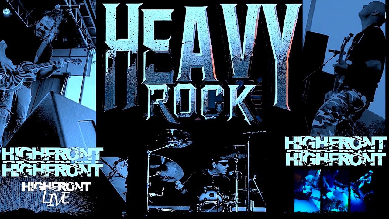 Indie Heavy Rock Band HIGHFRONT Live Deep River Summerfest 2024 