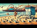 ► Mouettes de Los Angeles ! - [Santa Monica pier]