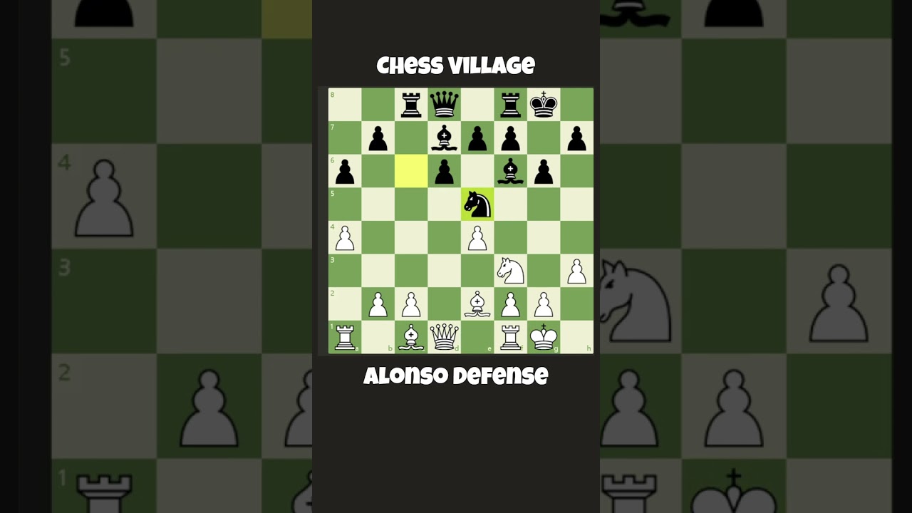 Chess Alonso Defense chess shorts short YouTube