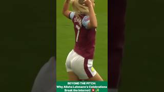 Why Alisha Lehmann’s Celebrations Break the Internet! 🇨🇭 #Shorts #AlishaLehmann #ucl #messi