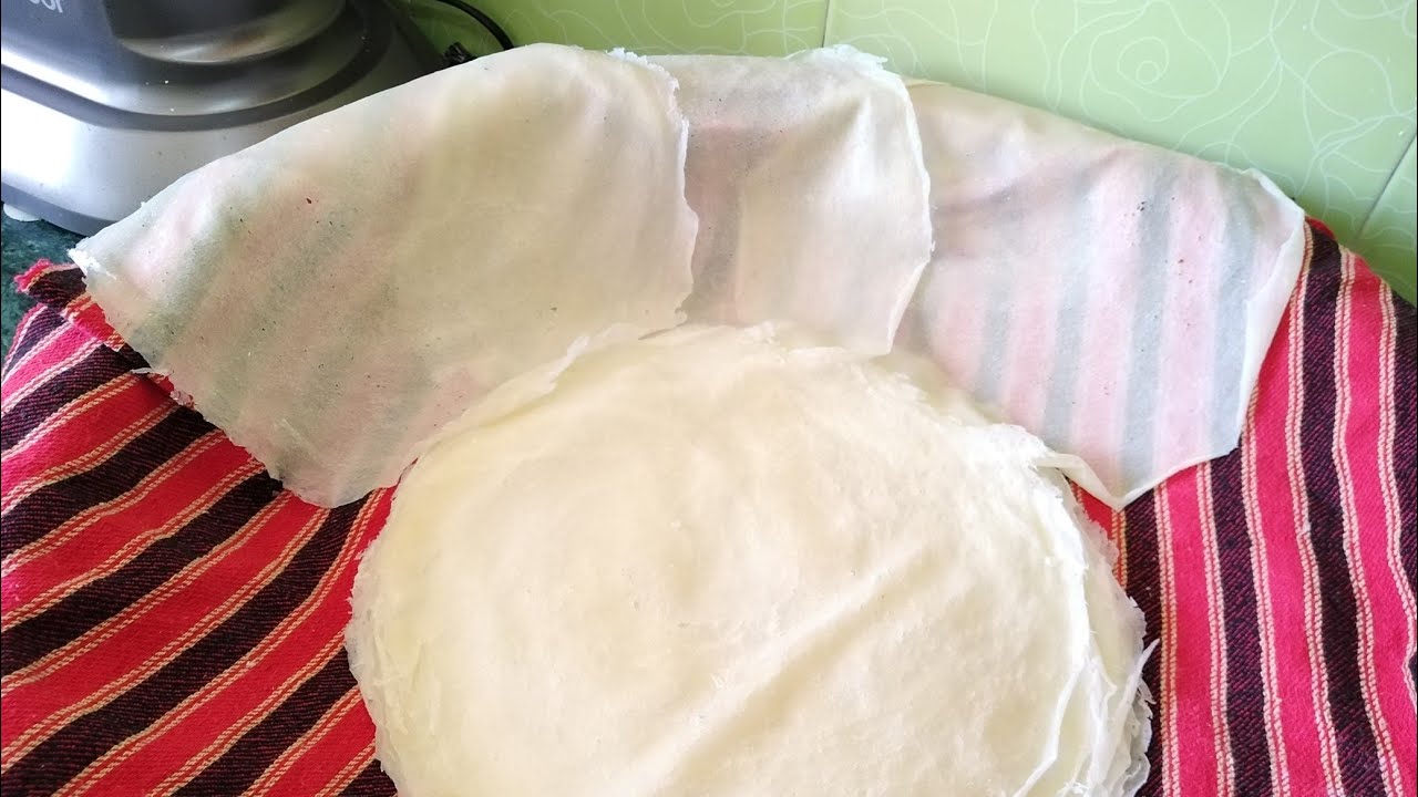 ستصبحين محترفة بعد اليوم في صنع  الديول بالسميد في المقلاة   (الملسوقة  أوراق البسطيلة أوراق الجلاش)