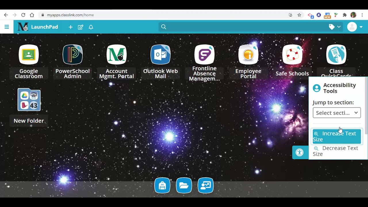 How to access My Files, change the Theme Wallpaper, and alter text size on  the Launchpad. - YouTube