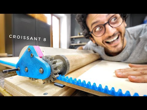 My New Croissant Machine Is 3D-PRINTED ! (and open-source)