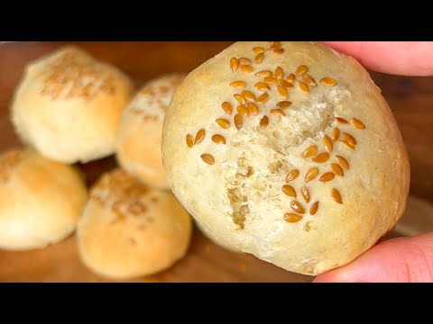 Petits Pains au Yaourt Rapides  Le Rve du Boulanger Paresseux!