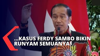 Jokowi Ungkap Kepercayaan Masyarakat Terhadap Polri Anjlok Sejak Kasus Ferdy Sambo!