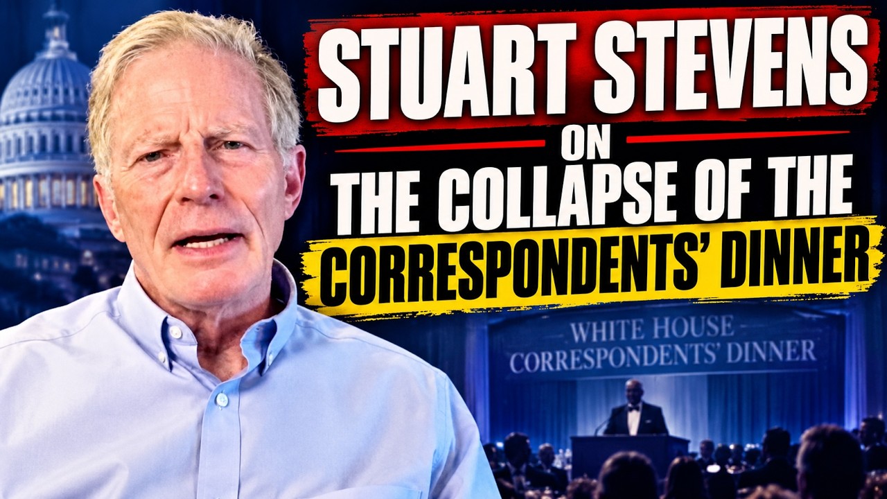 Stuart Stevens LIVE | The White House Correspondents' Dinner Crossed a Dangerous Line