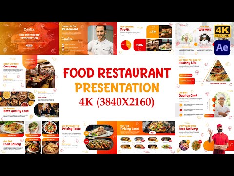 Food Restaurant Presentation_4K, a Presentation Template by Kaushal Jangid (Thumbnail 2 of 2)