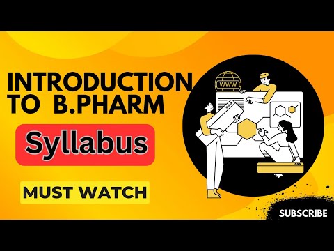 B.Pharm 1st Semester Detailed Explanation | Complete Syllabus & Study ...