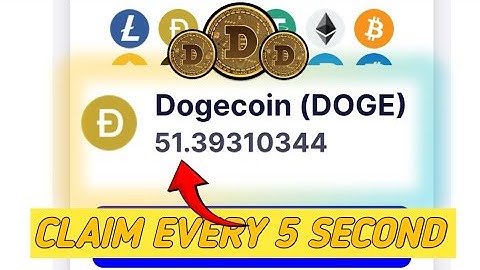 CLAIM EVERY 5 SECOND FAUCETPAY | FAUCET CLAIM CRYPTO EVERY 5 SECOND DOGECOIN #DOGECOIN #DOGE 