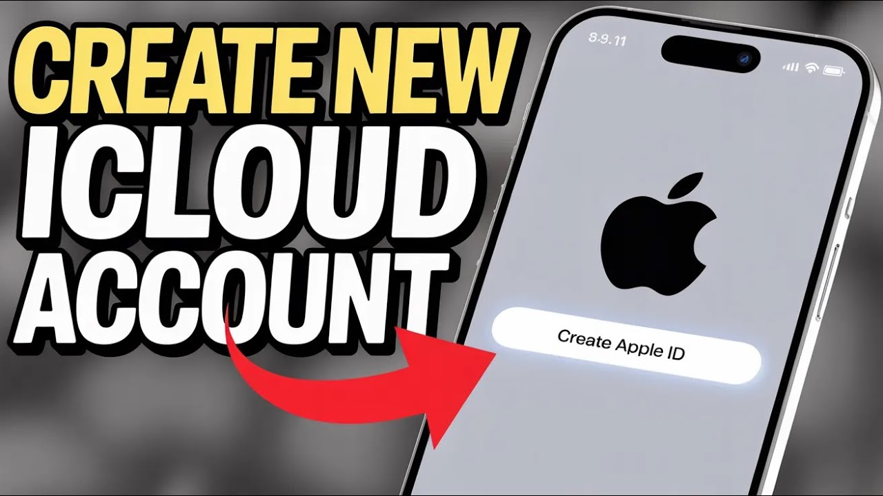 How to Create a New iCloud Account – Step by Step - YouTube