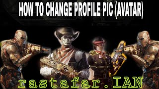 call of duty: how to update profile picture (avatar)