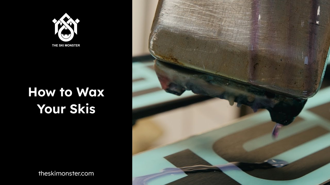 How to Wax Your Skis at Home