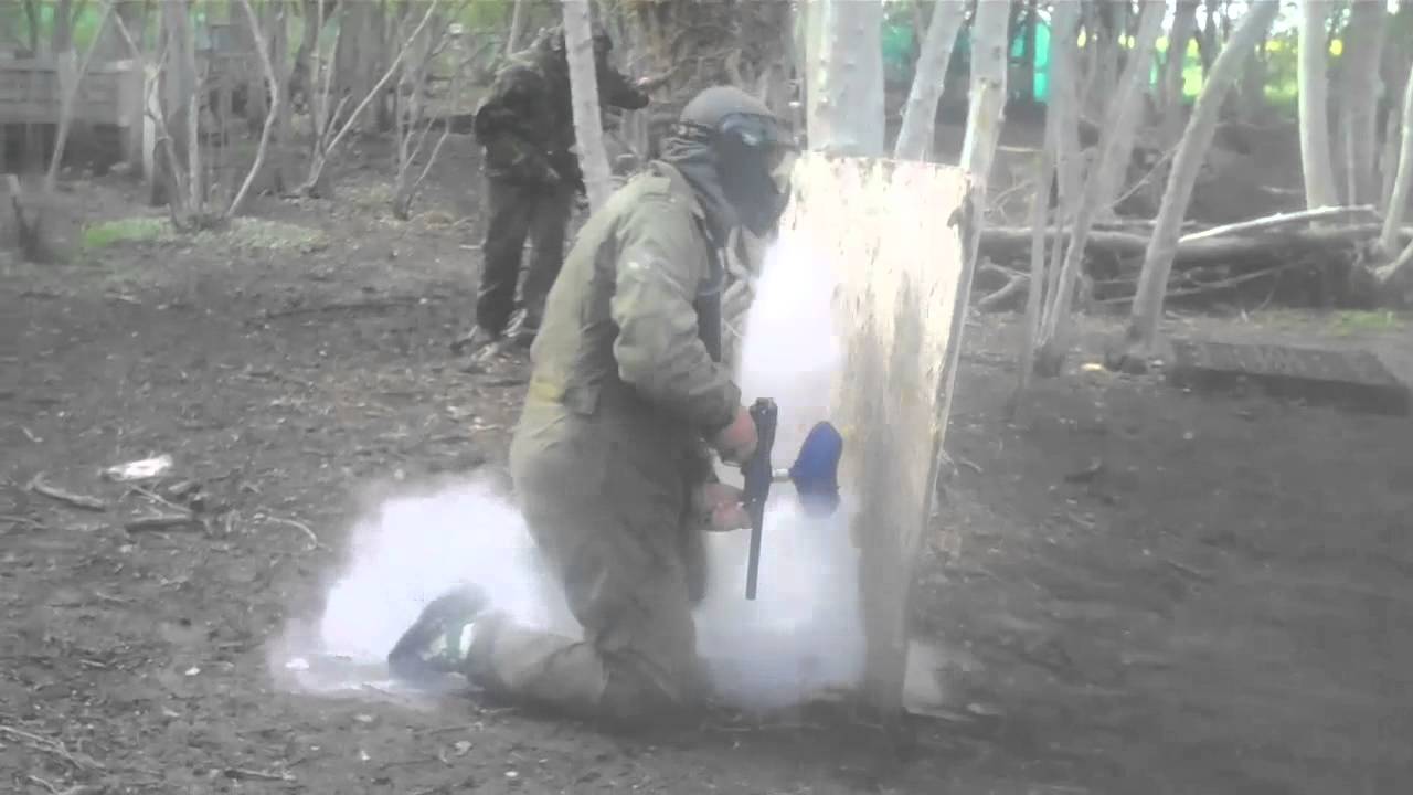 Combat Splat Paintball New Landmines in action! YouTube