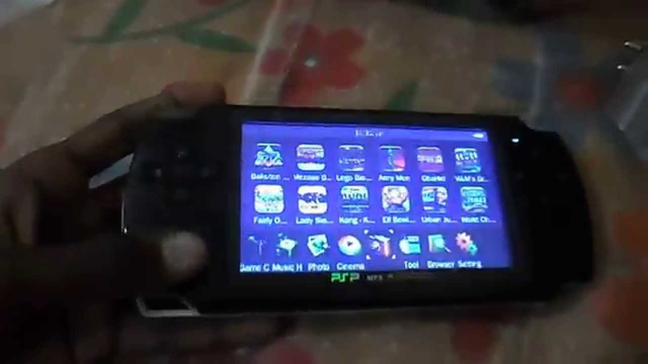 gameplayer psp mp5 unboxing and review YouTube