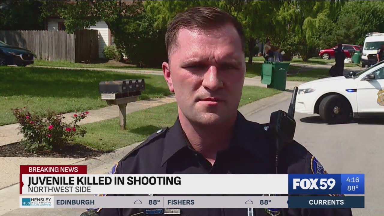 Juvenile killed in northwest side shooting - YouTube