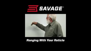 Ranging With Your Reticle #SavageArms #GunsiteAcademy #precisionshooting
