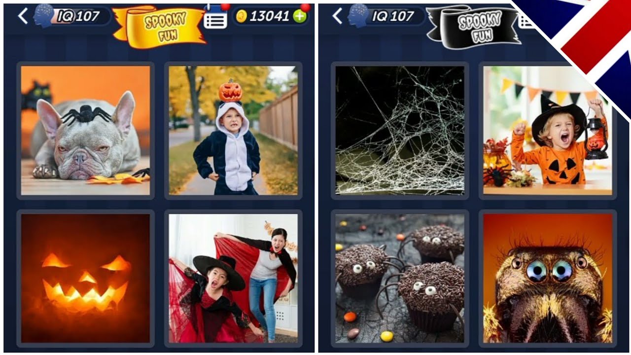 4 Pics 1 Word - Spooky Fun - 23.10.2025 - Answer Daily Puzzle - October 2025