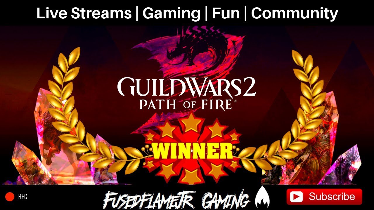 Guild Wars 2 WINNER Path Of Fire GIVEAWAY!!