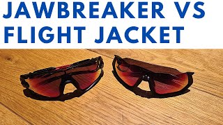 Comparison: Oakley Jawbreaker VS Flight Jacket