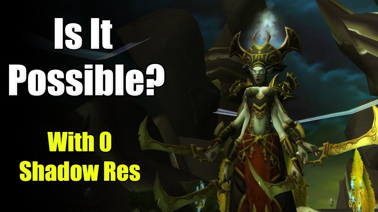 Can You Kill MOTHER SHAHRAZ With 0 SHADOW RESIST?