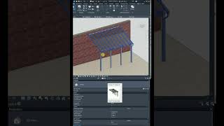 Modular Canopy with Parametric Features