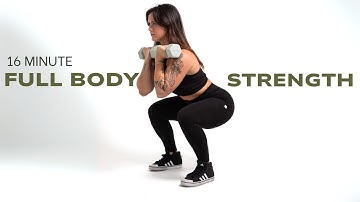 16 Min Full Body Strength Routine – Build Stability & Power @p.e.studio