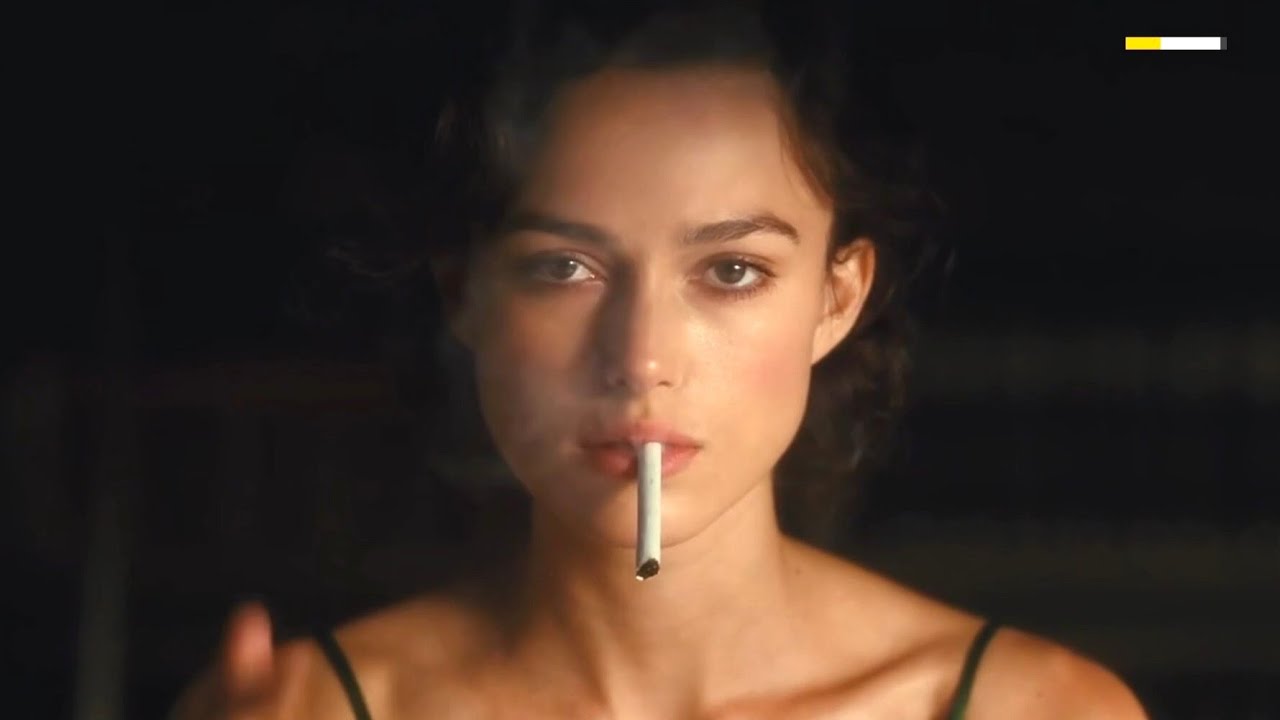 Keira Knightley smoking cigarette compilation   🚬