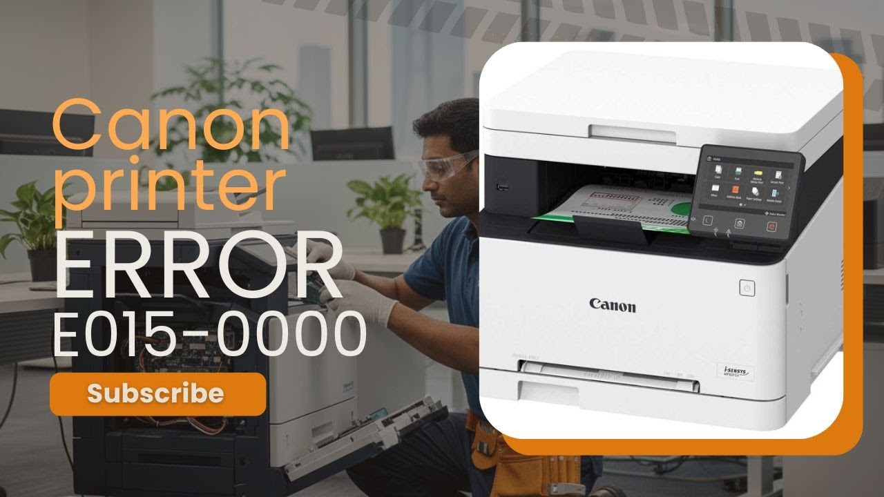 Error E015-0000 Canon i-sensys MF 631 Cn