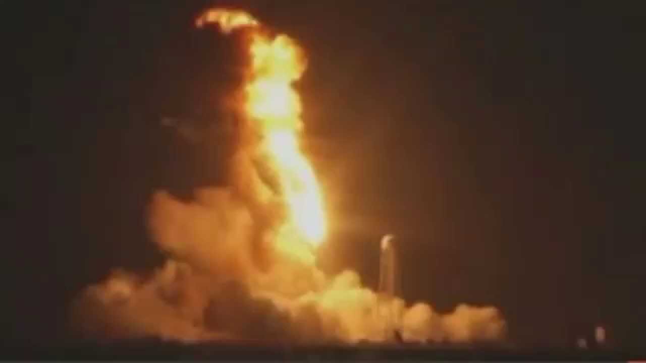 Antares crash (ALTERNATIVE UFO version)