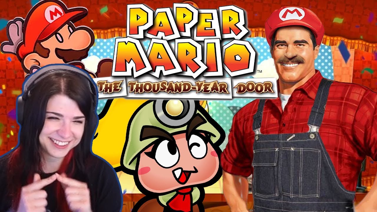 EVERYONE is Simping for Mario - FIRST PLAYTHROUGH - Paper Mario: The Thousand-Year Door