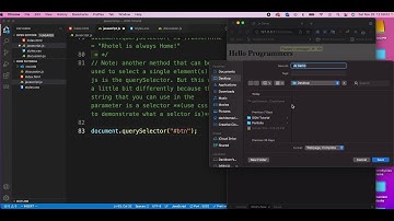 JavaScript for Beginners - Modifying CSS File and HTML Elements (querySelector)