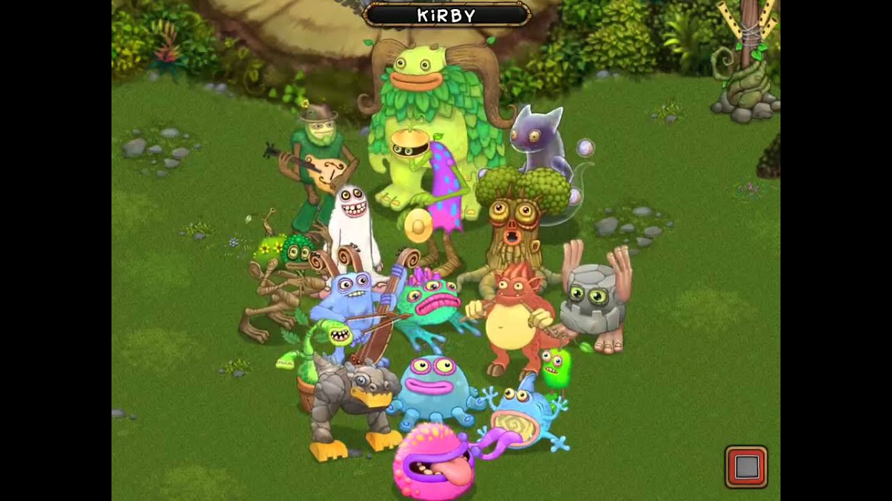 Остров растений my singing monsters все монстры