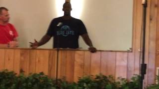 Jake Ellis' Testimony and Baptism
