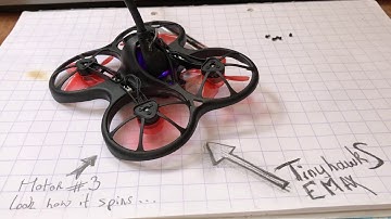 TinyhawkS Motor 3 issue.