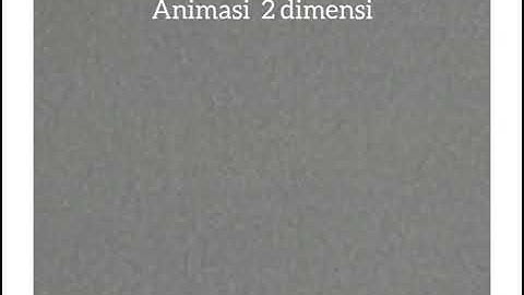 Animasi 2D OpenGL