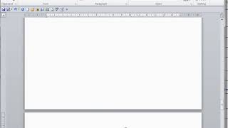 Microsoft Word 2010 Video 6 Scroll Bars