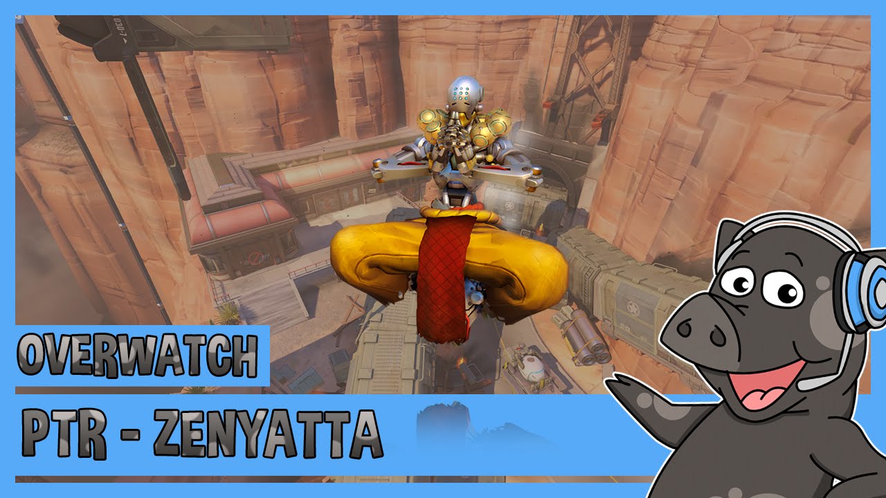 Overwatch - FASTER EVERYTHING! - PTR Zenyatta Gameplay First Impressions
