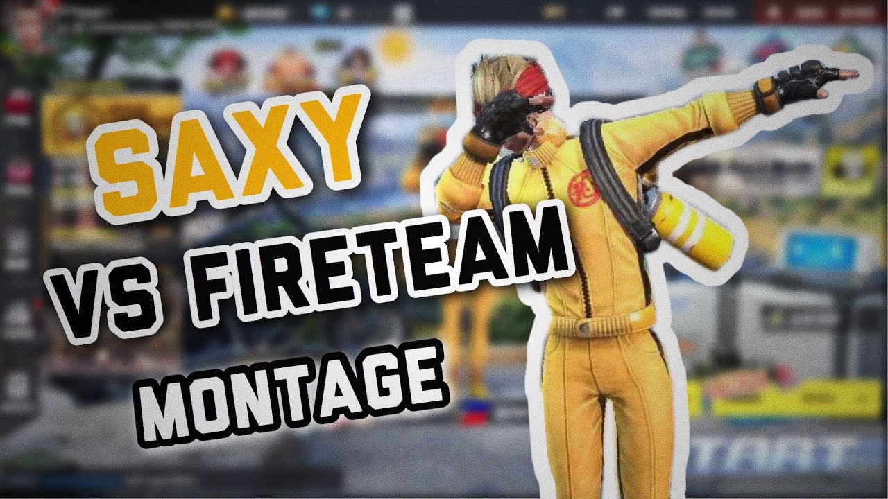 SAXY VS FIRETEAM MONTAGE | RULES OF SURVIVAL