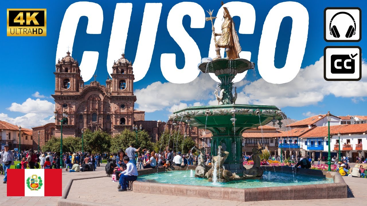 КУСКО, Перу – «АМЕРИКАНСКИЙ РИМ» (прогулка по городу инков 4K)