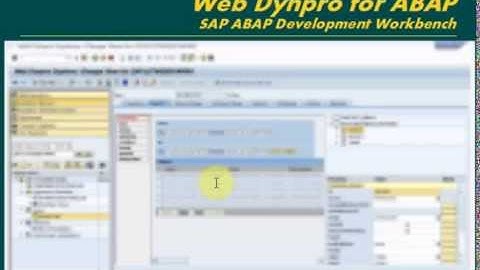 Web Dynpro: An introduction for beginners in SAP