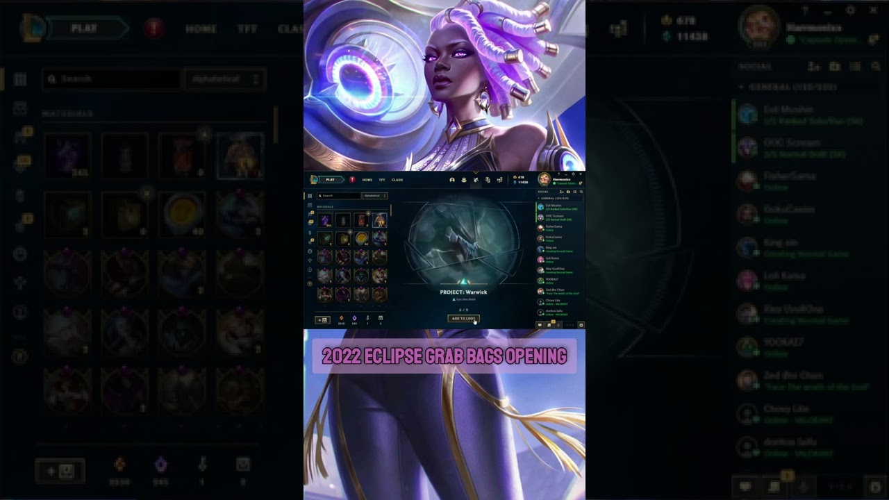 Opening 2022 Eclipse Grab Bags + Upgrade Prestige Lunar Eclipse Senna