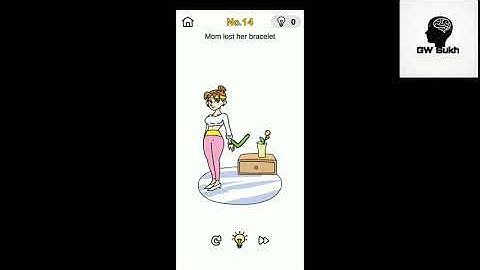 Brain Out challenge help mom level 14 fast walkthrow solution by GW SUKH