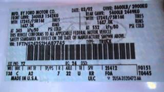 2002 Ford Econoline Cargo Van  Used Cars - Seffner,Florida - 2014-03-13
