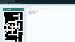 Source code program Teka Teki Silang gratis berbasis web (HTML5 dan JavaScript) screenshot 2