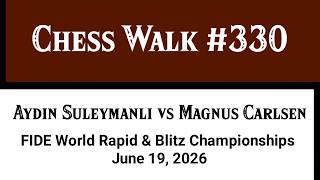 Aydin Elshan Suleymanli vs Magnus Carlsen • FIDE World Rapid & Blitz Championships, June 19, 2026 Aydin Elshan Suleymanli vs Magnus Carlsen • FIDE World Rapid & Blitz Championships, June 19, 2026