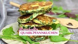 Das Perfekte Essen Wenn Es Schnell Gehen Muss Herzhafte Quark-Pfannkuchen